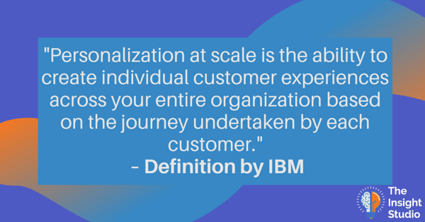 personalization quote from IBM about revops